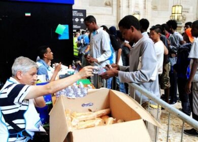 Profughi a Milano, nuovo “record”: 3.300 presenze nel weekend