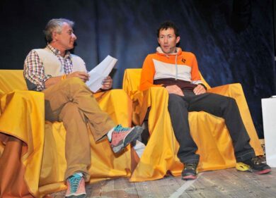 Grandi applausi per Corrado Korra Pesce ospite di Cortina InCroda