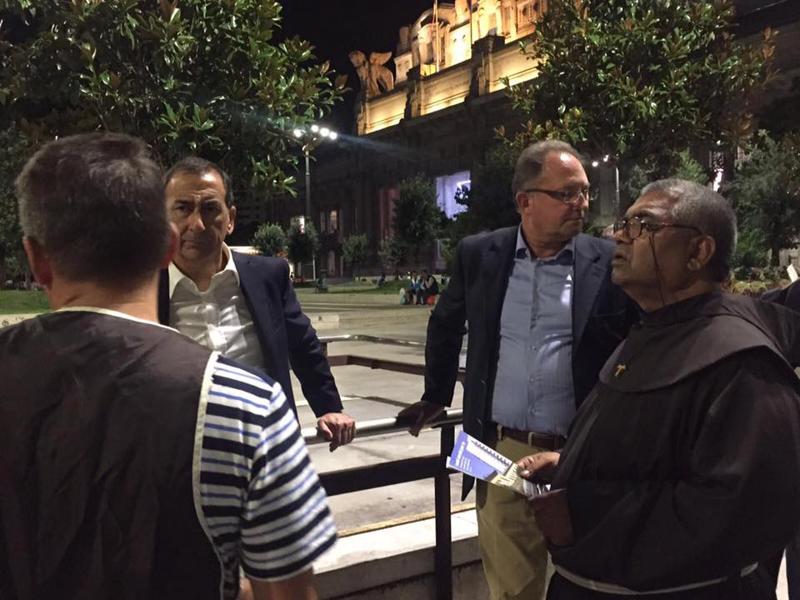 Sala, serata in Centrale: “I problemi si affrontano. Ma il centrodestra…”