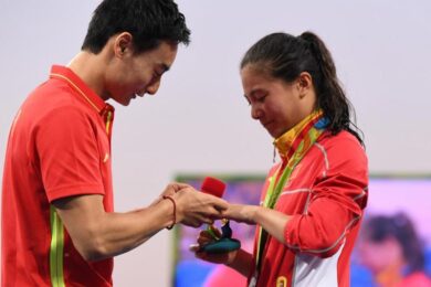 Rio 2016, He Zi vince l’argento nei tuffi e riceve la proposta di matrimonio