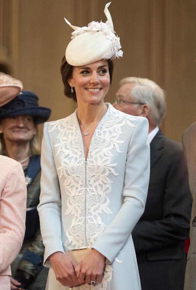 Kate Middleton, la prima volta dei principini