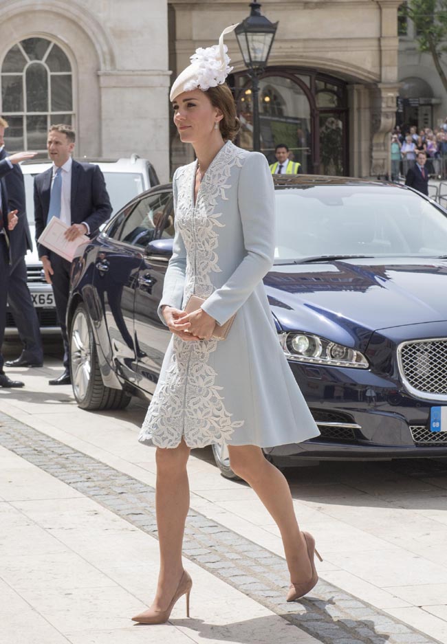 Kate Middleton, la prima volta dei principini