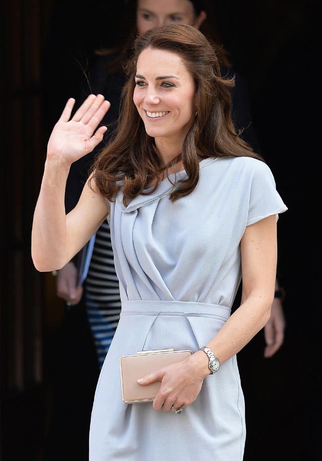 Kate Middleton, la prima volta dei principini