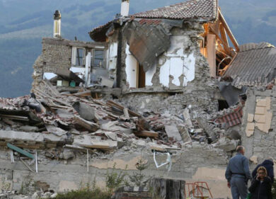 Terremoto, lo sciame sismico si sposta verso nord. In arrivo temporali e vento