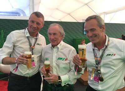 Heineken debutta a Monza con Jackie Stewart: When you drive never drink” Heineken debutta a Monza con Jackie Stewart: When you drive never drink”