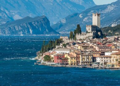 Al castello di Malcesine “Fish and Trento Doc”