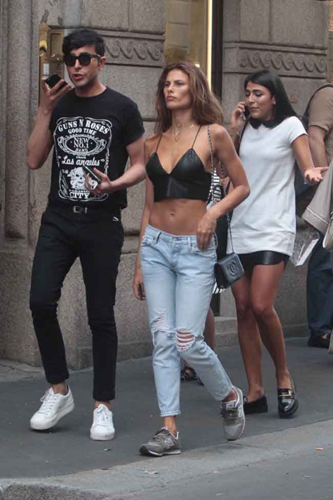 Dopo Venezia Giulia Salemi e Dayane Mello scaldano Milano. FOTO Dopo Venezia Giulia Salemi e Dayane Mello scaldano Milano. FOTO