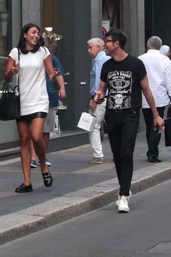 Dopo Venezia Giulia Salemi e Dayane Mello scaldano Milano. FOTO Dopo Venezia Giulia Salemi e Dayane Mello scaldano Milano. FOTO