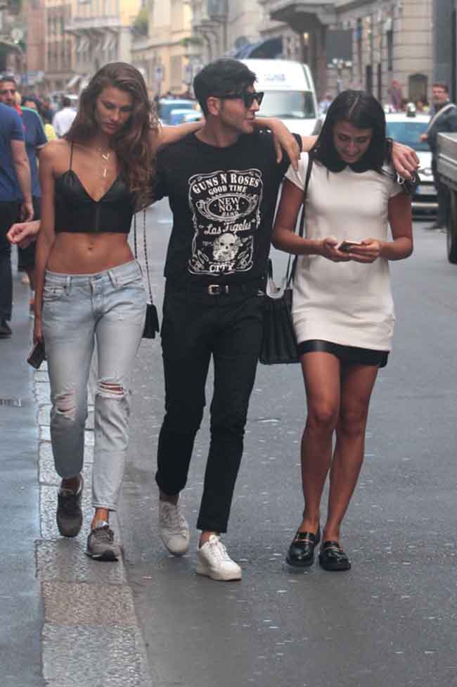 Dopo Venezia Giulia Salemi e Dayane Mello scaldano Milano. FOTO Dopo Venezia Giulia Salemi e Dayane Mello scaldano Milano. FOTO