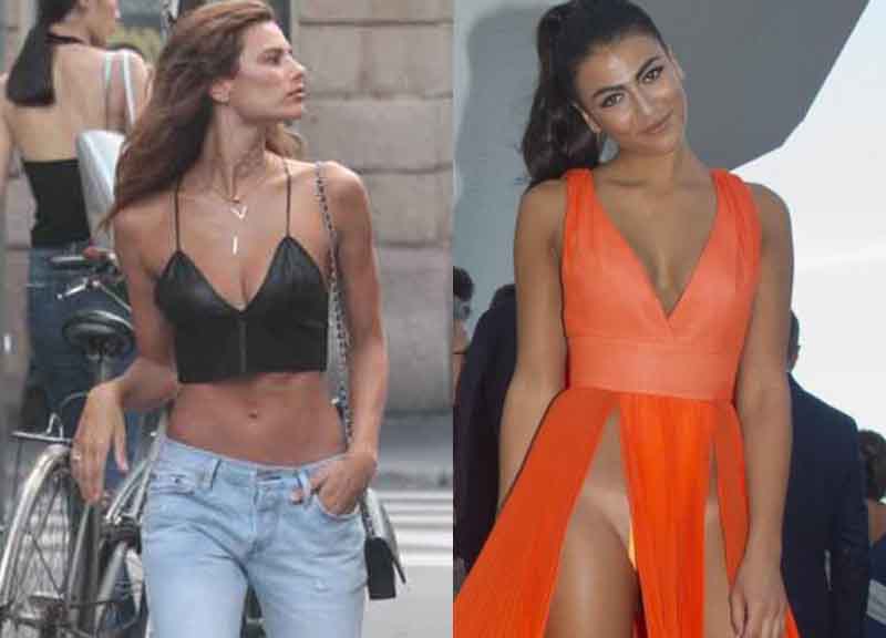 Dopo Venezia Giulia Salemi e Dayane Mello scaldano Milano. FOTO Dopo Venezia Giulia Salemi e Dayane Mello scaldano Milano. FOTO