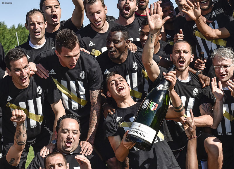 Bollicine Ferrari e Juventus: squadra che vince non si cambia Bollicine Ferrari e Juventus: squadra che vince non si cambia