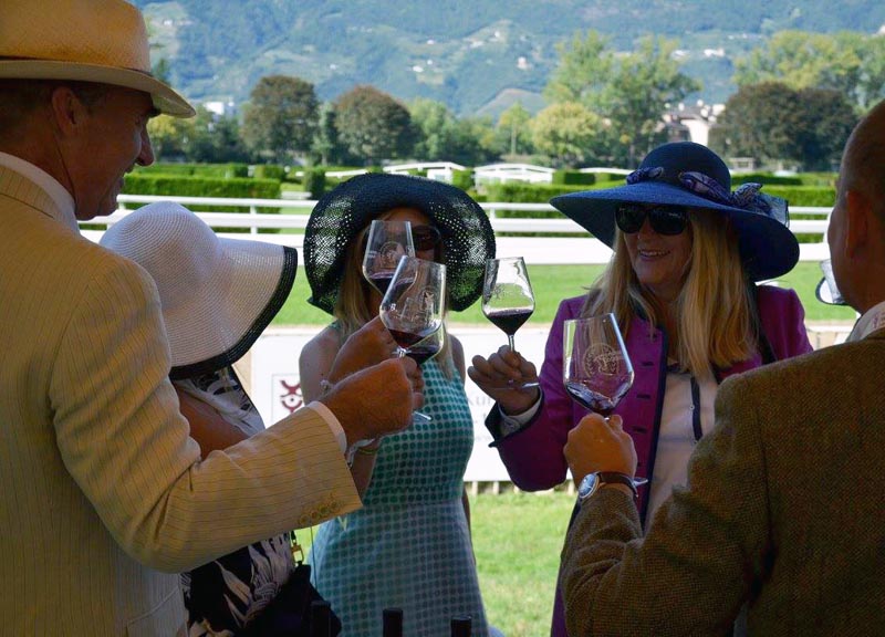 Wine&Horses: le eno-eccellenze di Köcher al Gran Premio Merano Adige