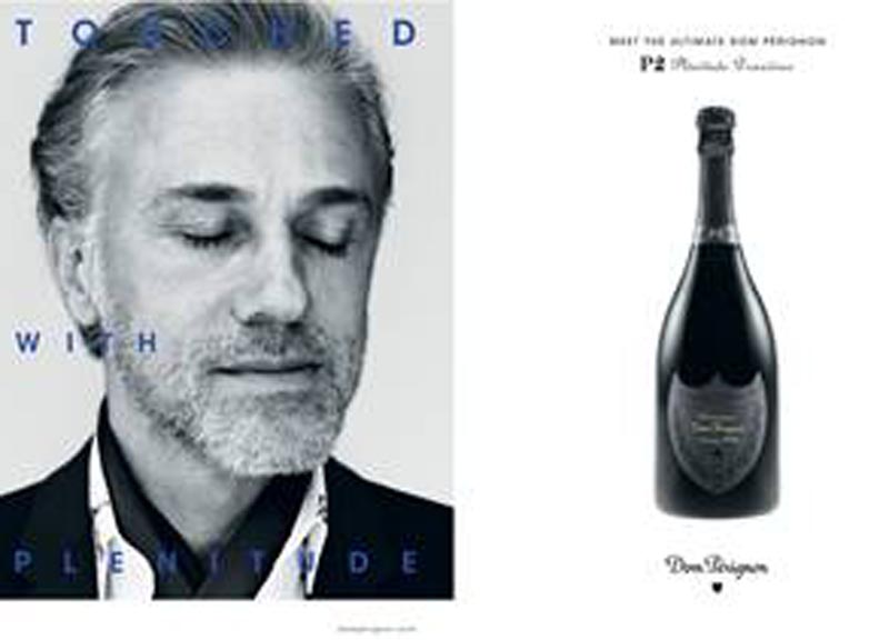 Dom Perignon sceglie il volto del premio Oscar Cristoph Waltz Dom Perignon sceglie il volto del premio Oscar Cristoph Waltz