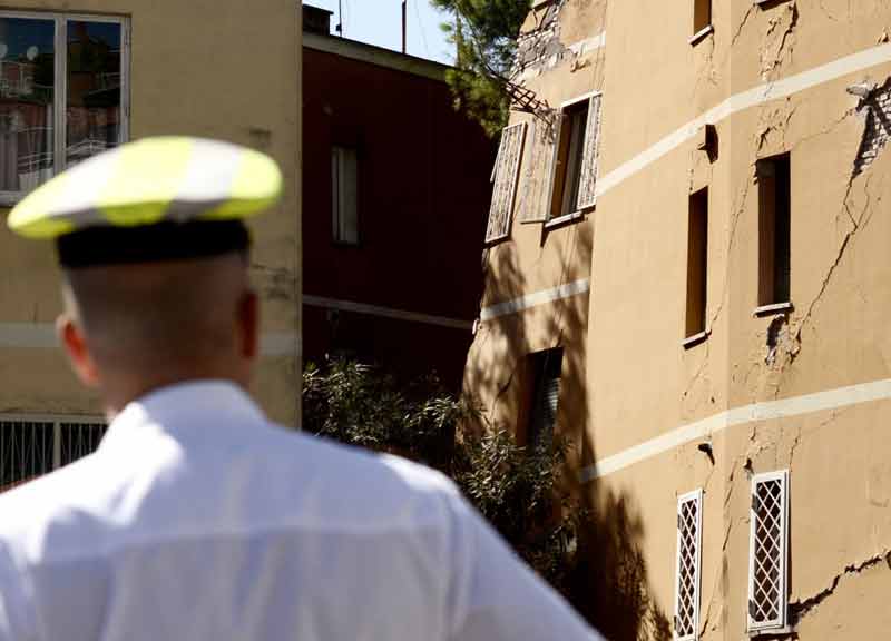 Ponte Milvio: la palazzina potrebbe essere crollata per infiltrazioni d’acqua