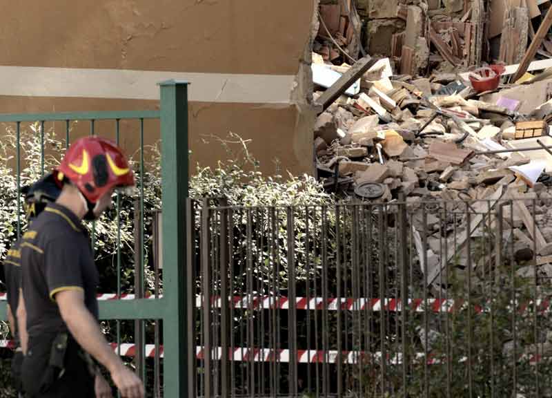 Ponte Milvio: la palazzina potrebbe essere crollata per infiltrazioni d’acqua