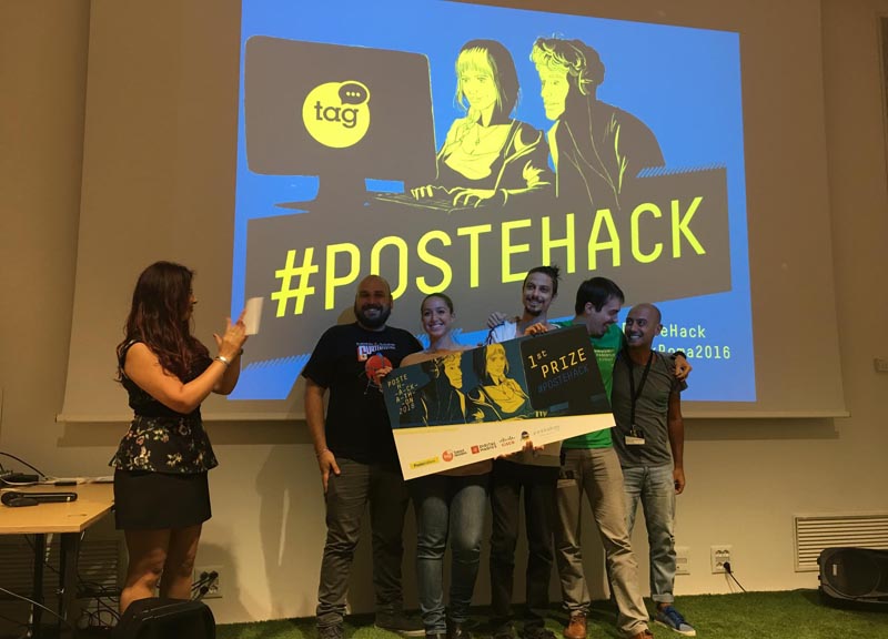 Galleria foto 'Poste Hackathon: vince la app innovativa per le racomandate' - foto 1