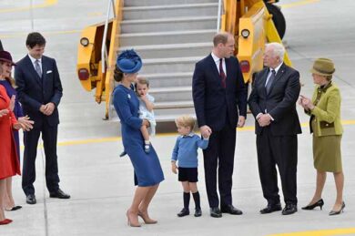 Kate Middleton in Canada. Nuove foto dei principini. “Gaffe” di George. FOTO