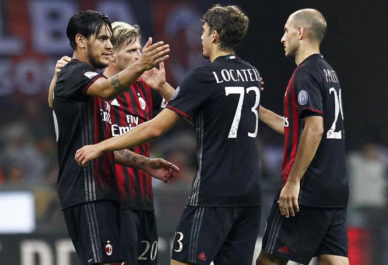 Milan-Sassuolo 4-3 in rimonta. Montella: “Dedicata a Berlusconi” Milan-Sassuolo 4-3 in rimonta. Montella: “Dedicata a Berlusconi”