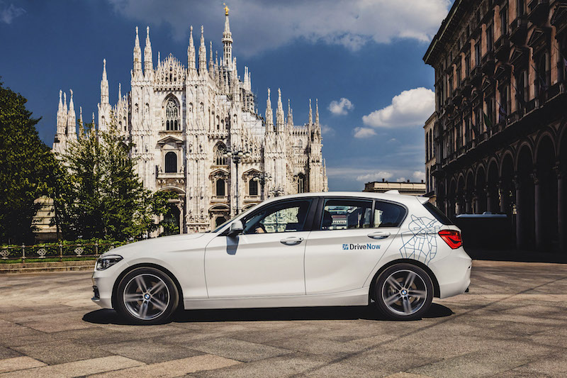 Debutta a Milano DriveNow il car sharing firmato BMW e SIXT SE Debutta a Milano DriveNow il car sharing firmato BMW e SIXT SE