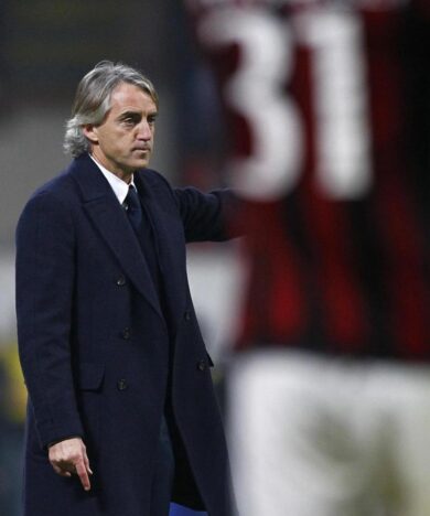 Mancini in tribuna a Wembley (Inghilterra-Malta): Mancio (quasi) ct inglese