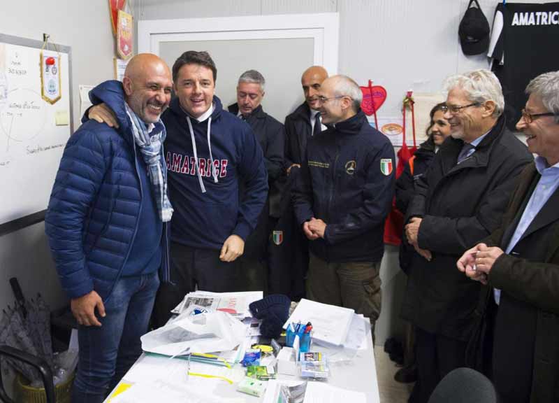 Amatrice, Sindaco Pirozzi: “Ricostruiremo con il brand e la fabbrica di sugo”