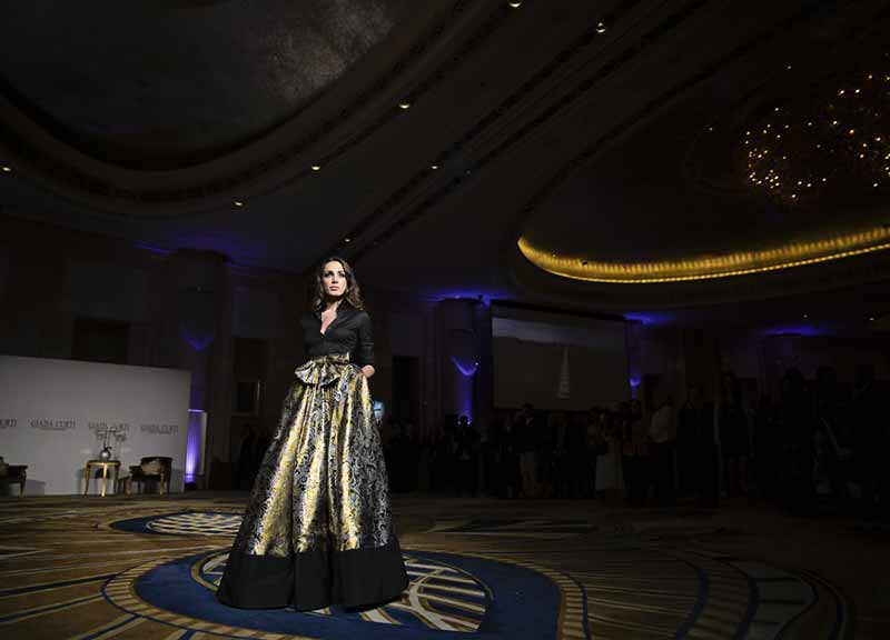 Moda, Giada Curti svela il suo “Giardino Segreto” al Huawei Arab Fashion Week