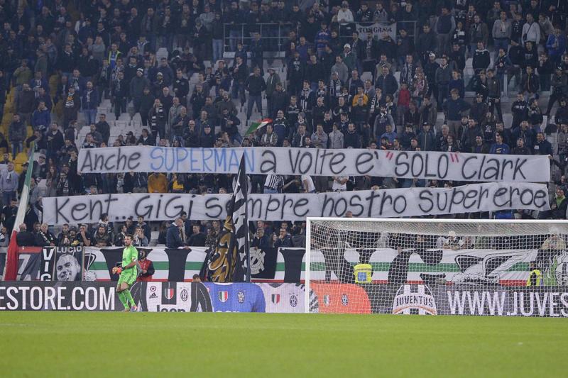 Juventus-Udinese, ci pensa Dybala. Buffon giù. Allegri e la Curva lo difendono