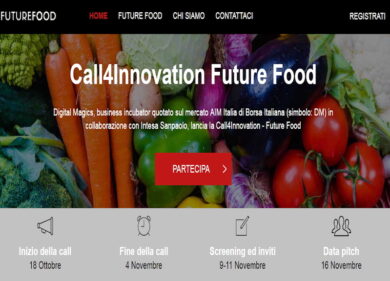 Digital Magics e Intesa lanciano Future Food, call per le startup del cibo