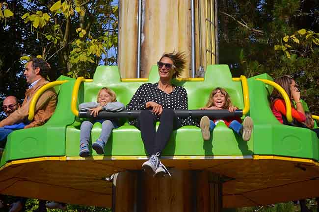 Maurizia Cacciatori a Gardaland, ecco le foto