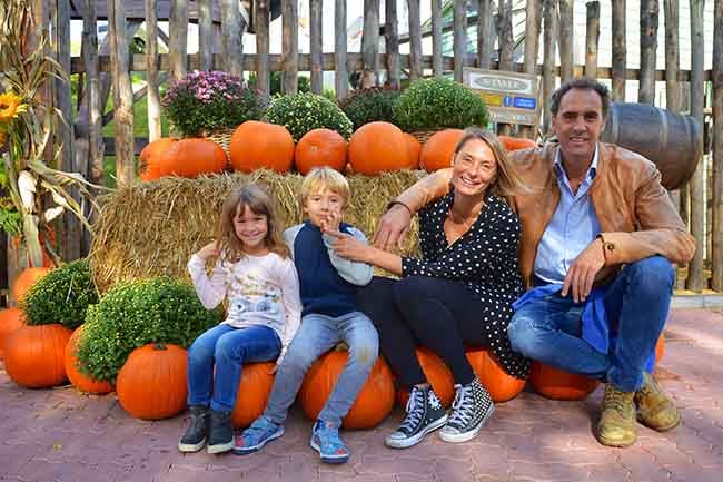 Maurizia Cacciatori a Gardaland, ecco le foto