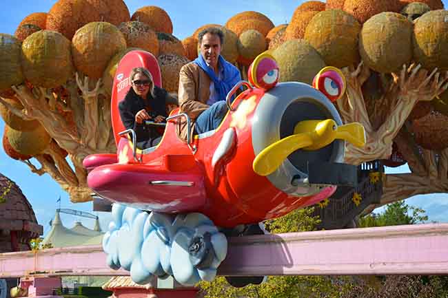 Maurizia Cacciatori a Gardaland, ecco le foto