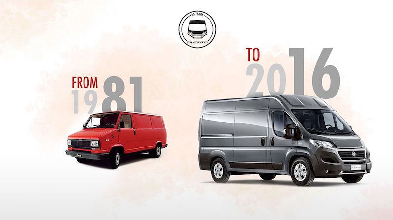 35 anni fa nasceva Ducato il modello simbolo di Fiat professional 35 anni fa nasceva Ducato il modello simbolo di Fiat professional