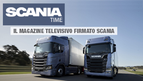 Reteconomy lancia “Scania Time”: il primo brand magazine televisivo Reteconomy lancia “Scania Time”: il primo brand magazine televisivo