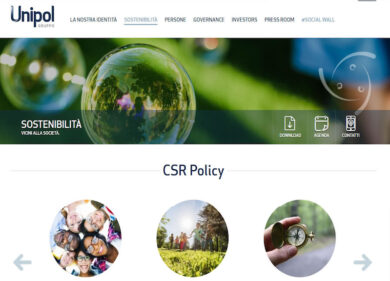 Gruppo Unipol, online il nuovo corporate site
