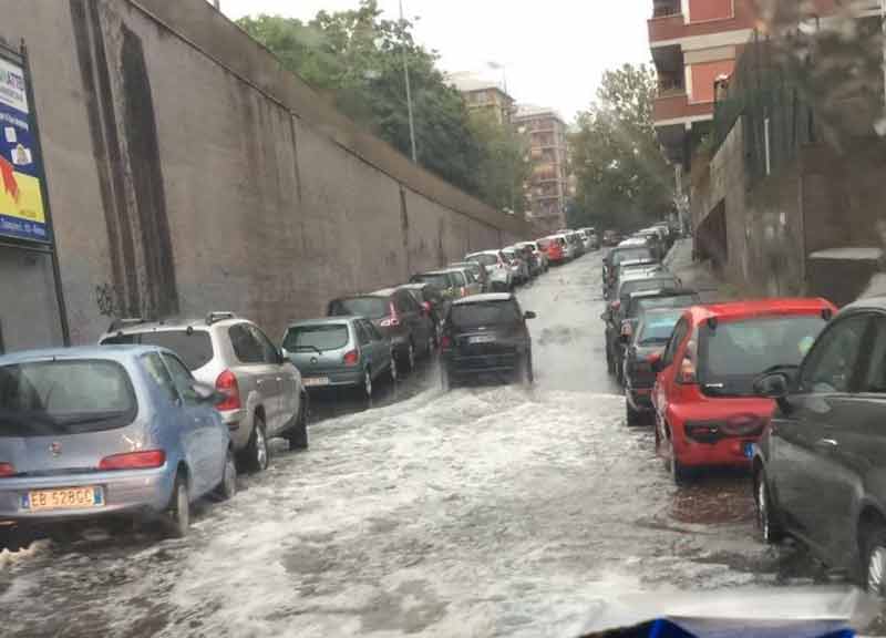 Lazio, arriva il maltempo. Protezione Civile: allerta rischio idrogeologico