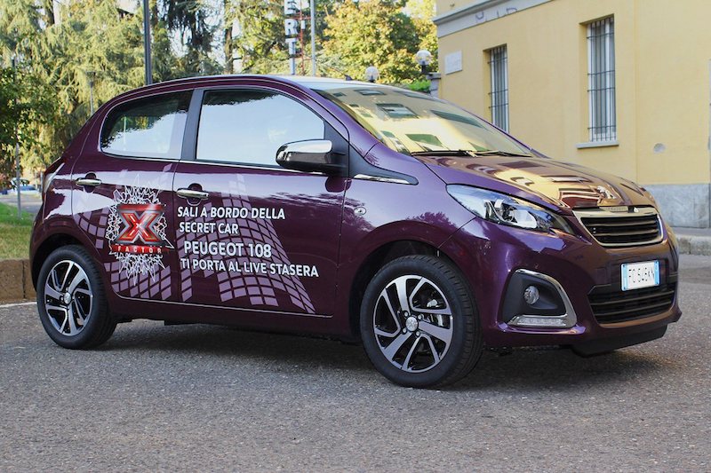 X FACTOR 2016: riflettori accesi su Peugeot X FACTOR 2016: riflettori accesi su Peugeot
