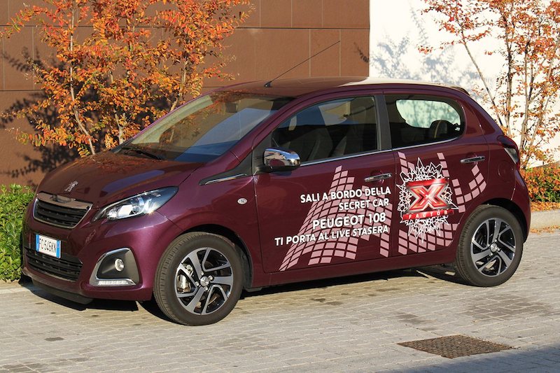 X FACTOR 2016: riflettori accesi su Peugeot X FACTOR 2016: riflettori accesi su Peugeot