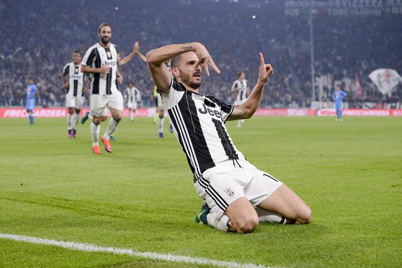 Juventus-Napoli, Bonucci commosso: “Gol per mia moglie e i miei figli” Juventus-Napoli, Bonucci commosso: “Gol per mia moglie e i miei figli”