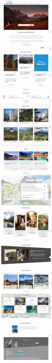 Le Dolomiti si rifanno il look: nuovo portale