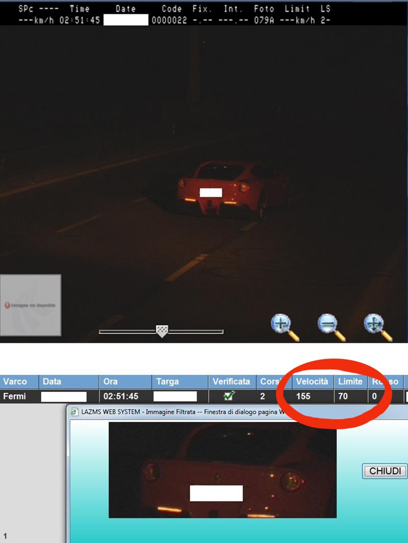 Milano, ecco chi “brucia” l’autovelox. Esclusivo: la classifica: 229, 197 e 179 km/h