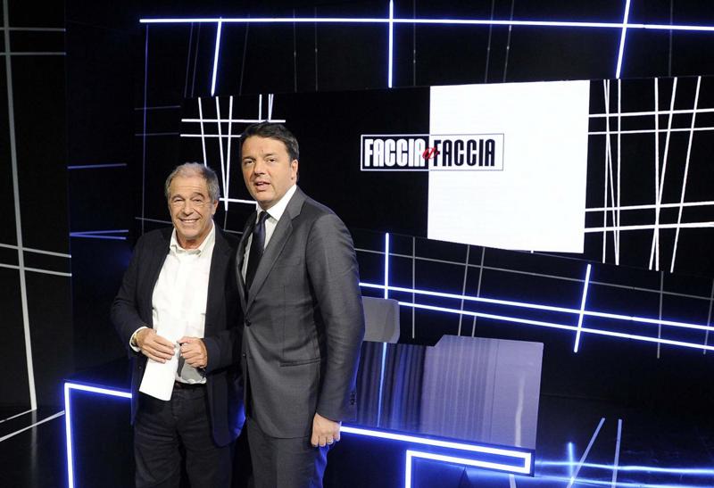 Minoli, non basta Renzi “arrogante” nel “Faccia a Faccia” su La7: 4% di share