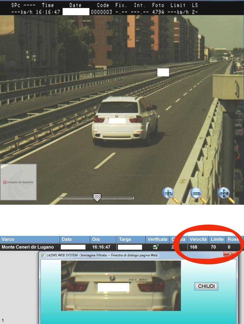 Milano, ecco chi “brucia” l’autovelox. Esclusivo: la classifica: 229, 197 e 179 km/h
