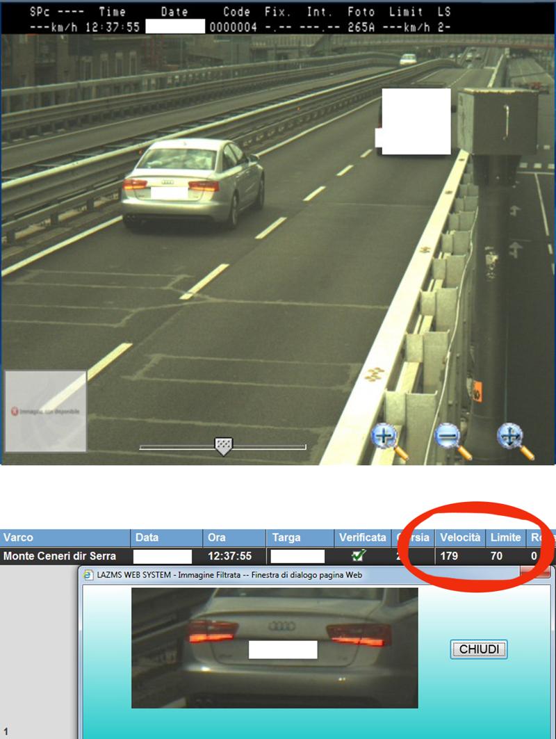Milano, ecco chi “brucia” l’autovelox. Esclusivo: la classifica: 229, 197 e 179 km/h