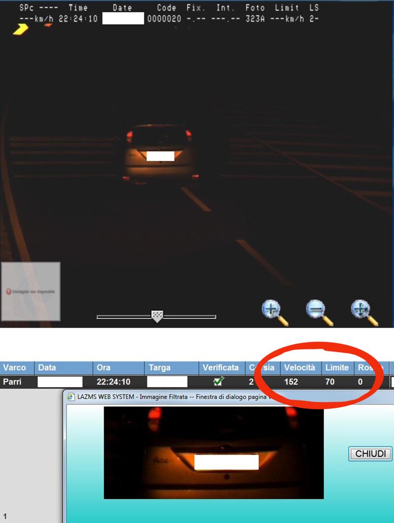 Milano, ecco chi “brucia” l’autovelox. Esclusivo: la classifica: 229, 197 e 179 km/h