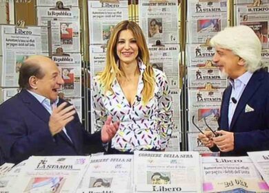 Angelo Maria Perrino torna a “I Fatti Vostri”: si parla anche di Usa 2016