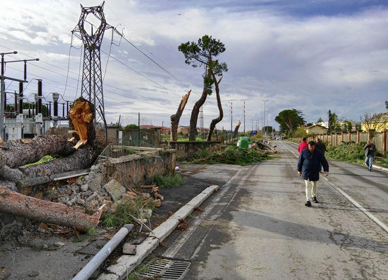 Maltempo, a Ladispoli è ancora emergenza: oltre 400 danni segnalati al Comune