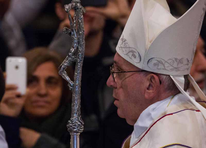 Il Giubileo della Misericordia termina. Papa Francesco sigilla la Porta Santa Il Giubileo della Misericordia termina. Papa Francesco sigilla la Porta Santa