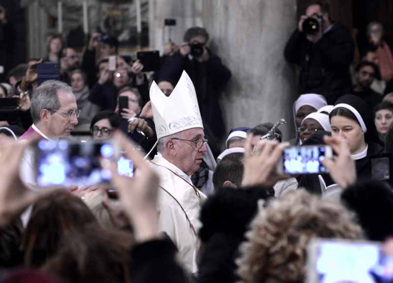 Il Giubileo della Misericordia termina. Papa Francesco sigilla la Porta Santa Il Giubileo della Misericordia termina. Papa Francesco sigilla la Porta Santa