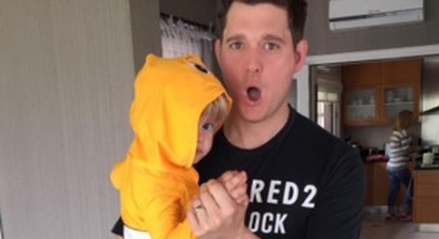 Michael Bublé: mi fermo mio figlio ha un tumore. MICHAEL BUBLE’ CHOC TUMORE Michael Bublé: mi fermo mio figlio ha un tumore. MICHAEL BUBLE’ CHOC TUMORE