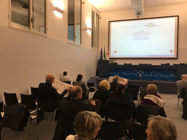 Parata di vip per il referendum. Albertini, Luce, Gori: i volti del sì Parata di vip per il referendum. Albertini, Luce, Gori: i volti del sì